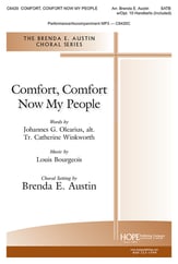 Comfort, Comfort Now My People SATB choral sheet music cover